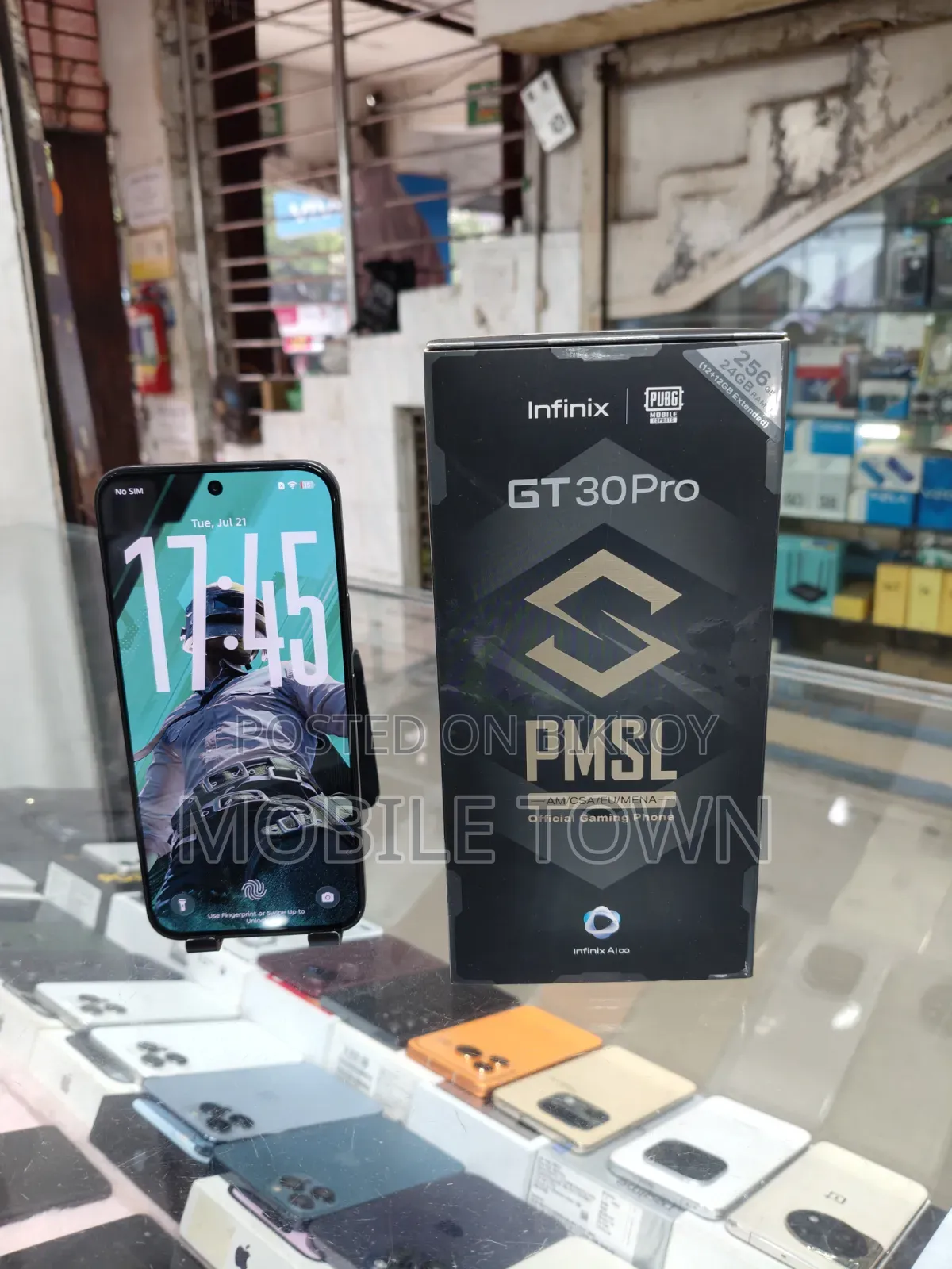 ইনফিনিক্স জিটি ৩০ প্রো ২৫৬ জিবি সিলভার
