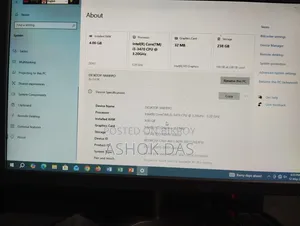 Desktop Computer 4GB Intel Core I5 SSD 256GB