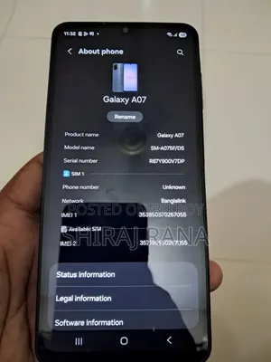 Samsung Galaxy A07 4G 64 GB Black