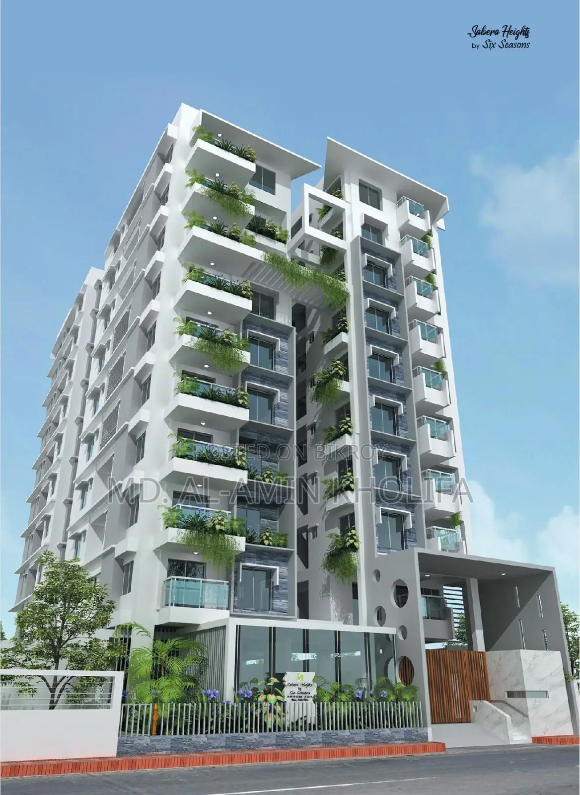 Furnished 3-Bedroom Apartment in Sabera Heights, Mirpur for sale