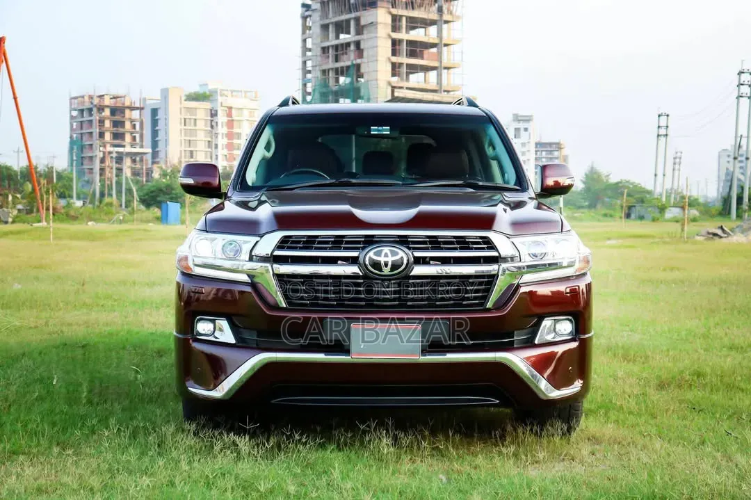 টয়োটা ল্যান্ড ক্রুজার ৪.৫ ভি৮ ভিএক্সআর ২০১৭ মেরুন