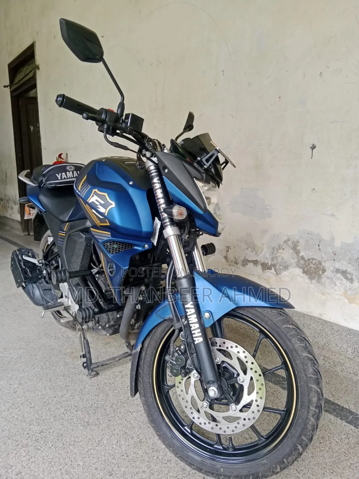 2026 Blue Yamaha FZ