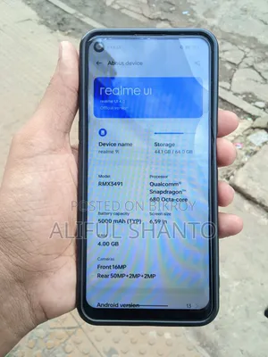 Realme 9i 64 GB Black