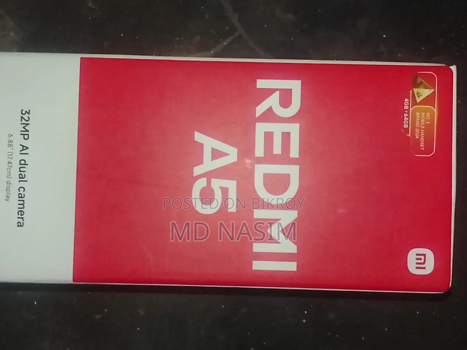 Xiaomi Redmi A5 4G 64 GB Black