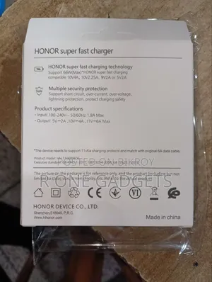 Honor 66w Original Charger