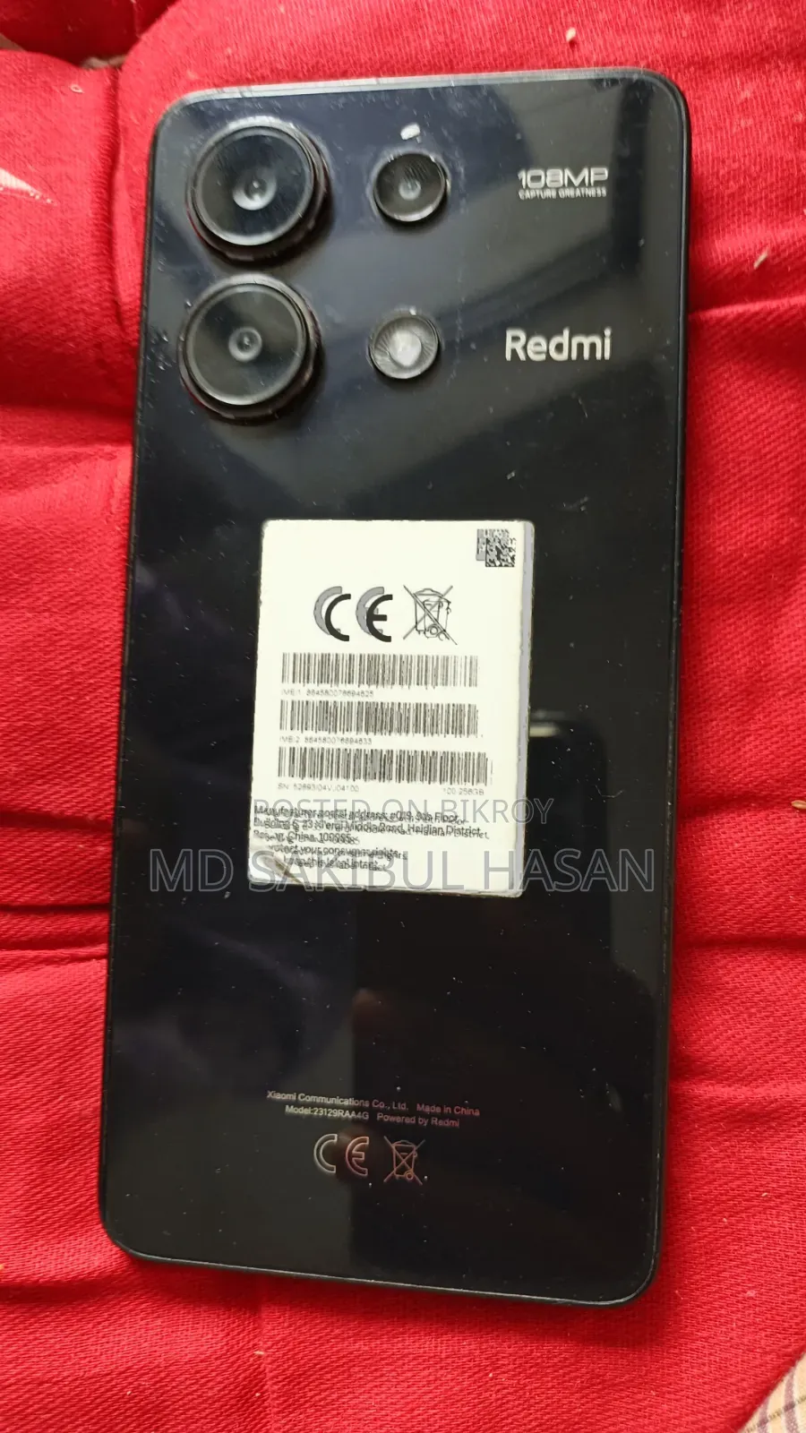 Xiaomi Redmi Note 13 256 GB Black