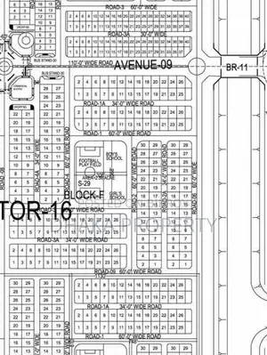 34ft Road 5 Katha Park East at Sector-16/F