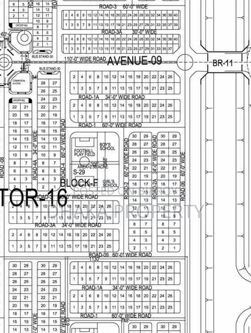 34ft Road 5 Katha Park East at Sector-16/F