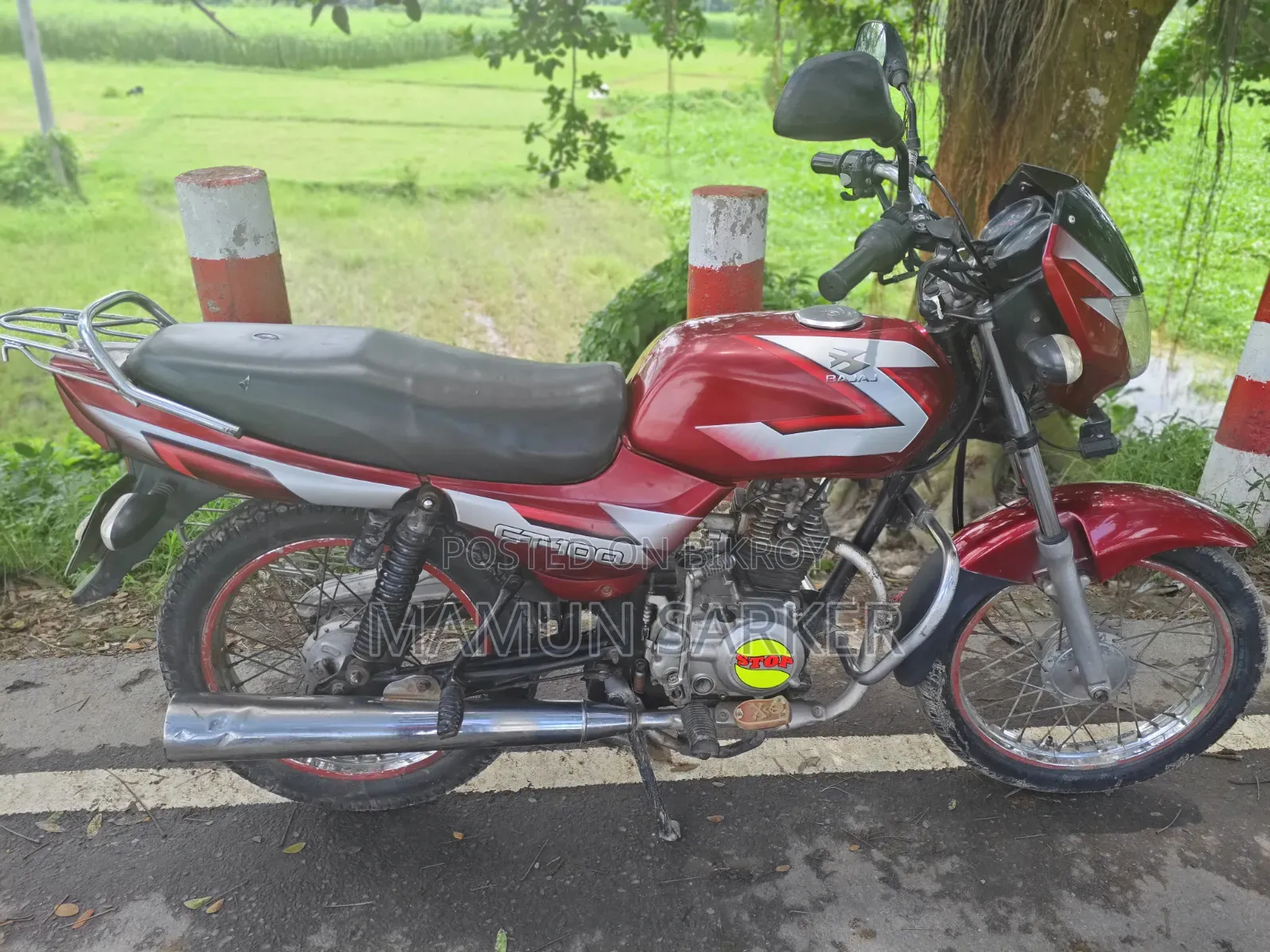 Bajaj CT 100 2010 Red