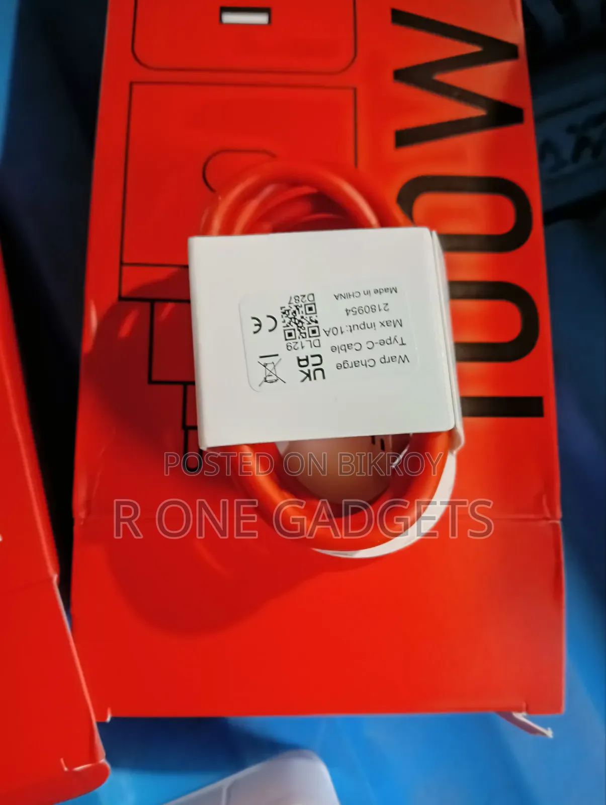 One Plus 100w Supervooc Original Charger