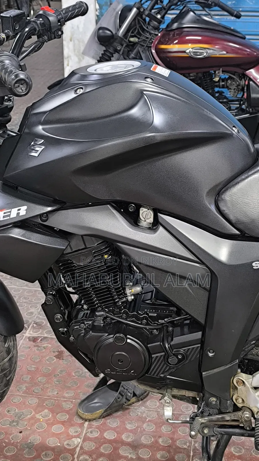 Suzuki Gixxer Monotone 2025 Black