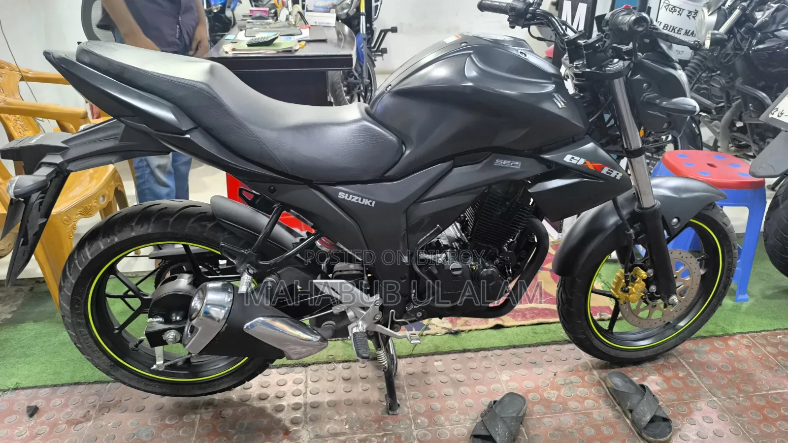 Suzuki Gixxer Monotone 2025 Black