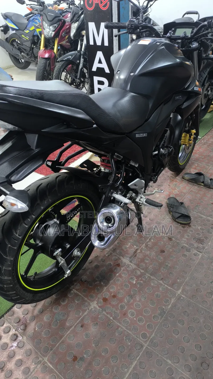 Suzuki Gixxer Monotone 2025 Black