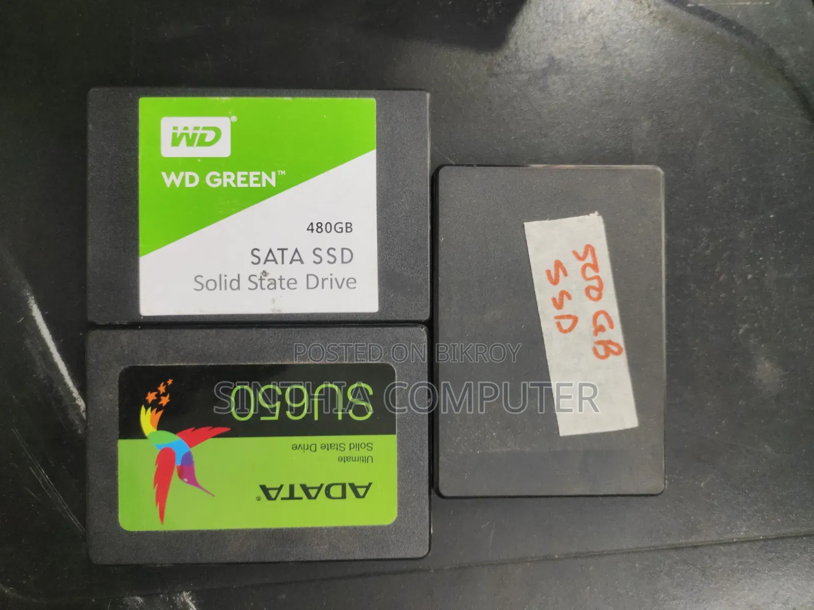 WD 480 GB SATA SSD