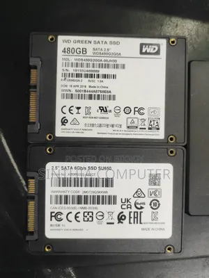 WD 480 GB SATA SSD