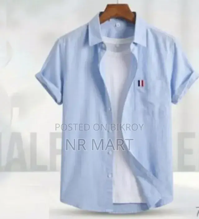 Premium Ramie Cotton Half Sleeve Shirt