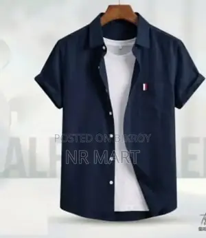 Premium Ramie Cotton Half Sleeve Shirt