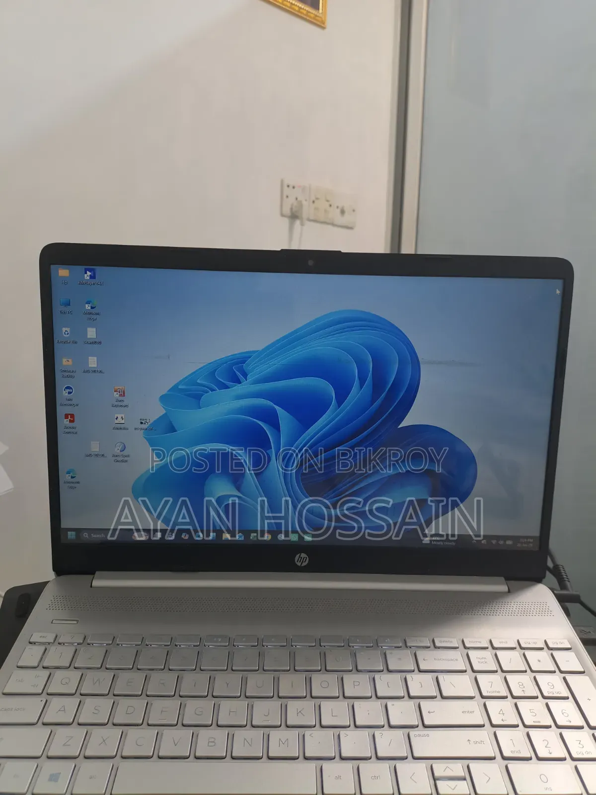 Laptop HP 15S 4GB Intel Core i3 HDD 1TB