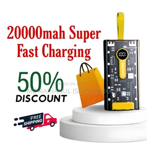 ​⚡ KinVale 22.5W Super Fast Charging Power Bank (20,000mAh) ⚡