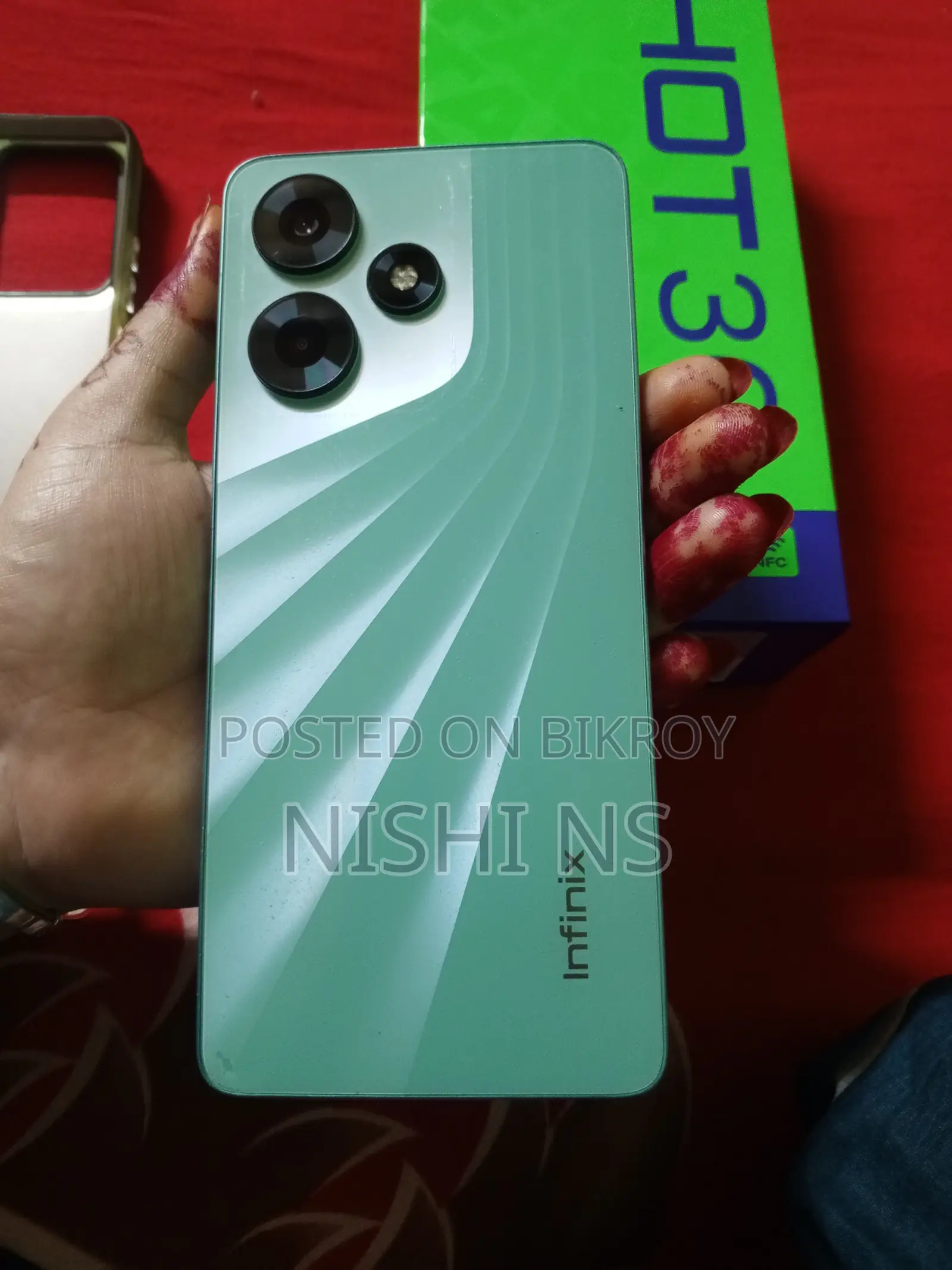 Infinix Hot 30 128 GB Blue