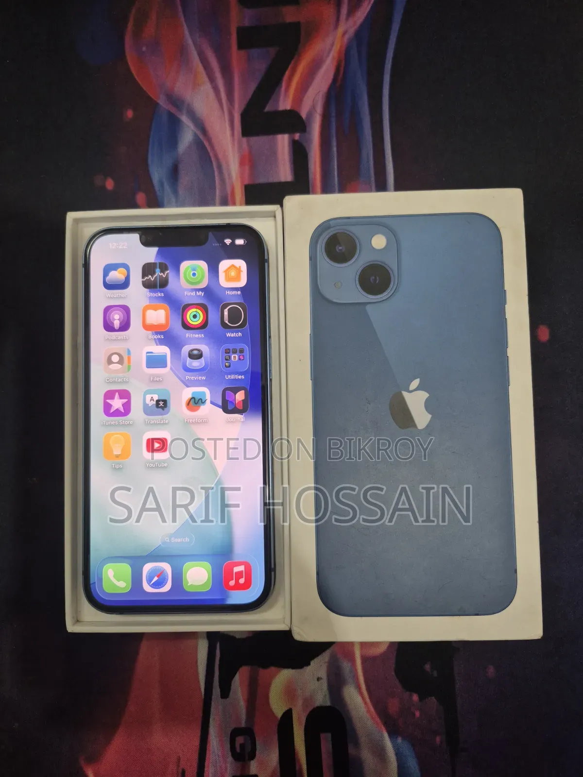 অ্যাপল আইফোন ১৩ ১২৮ জিবি নীল