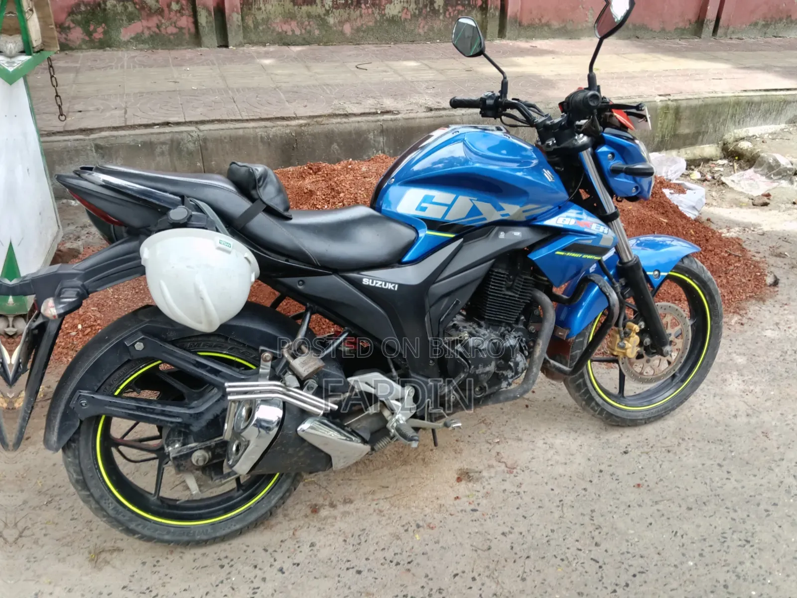 Suzuki Gixxer Monotone 2018 Blue