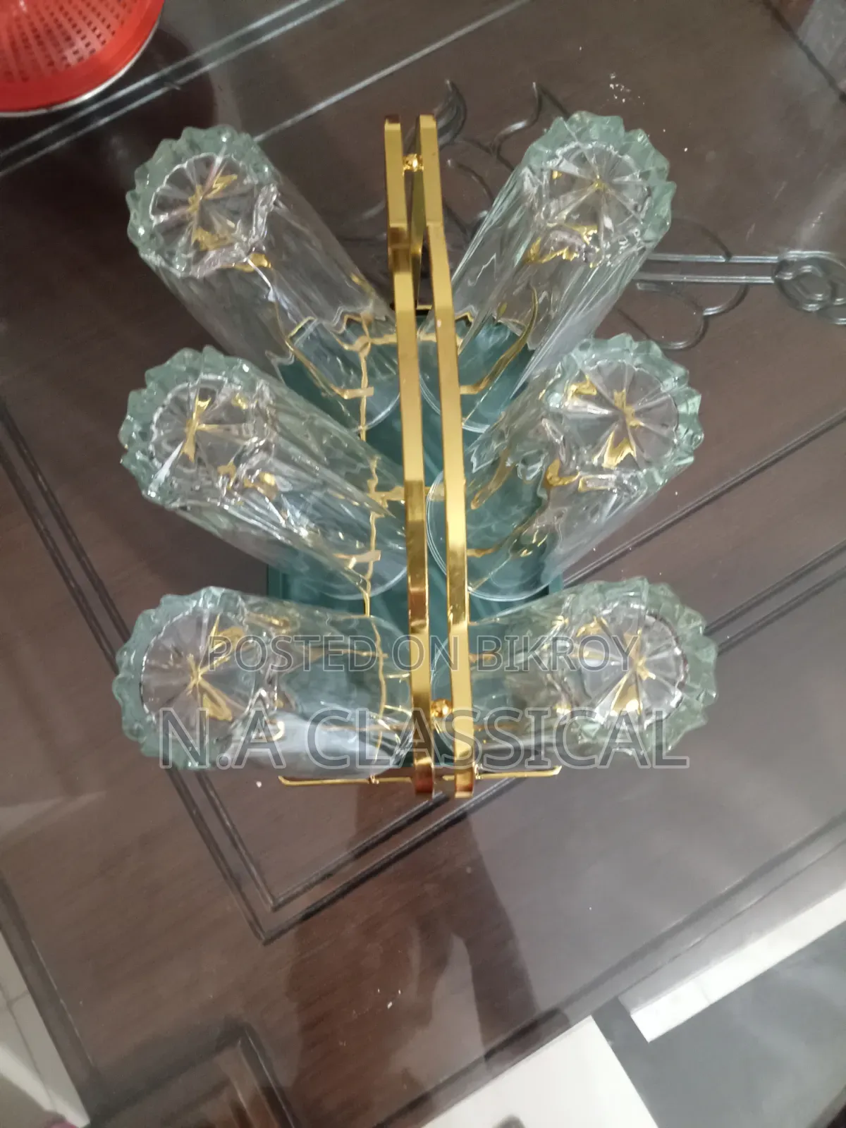 গ্লাস সেট গ্লাস দানি সহ্