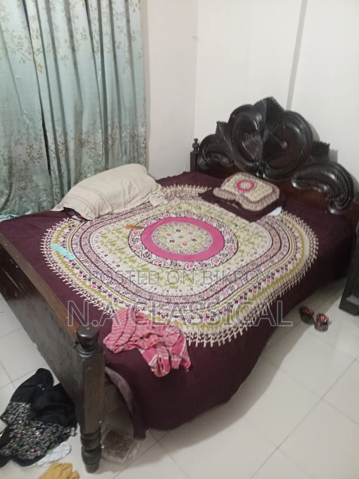 কিং সাইজ খাট- ৫ ফিট বাই ৬ ফিট*