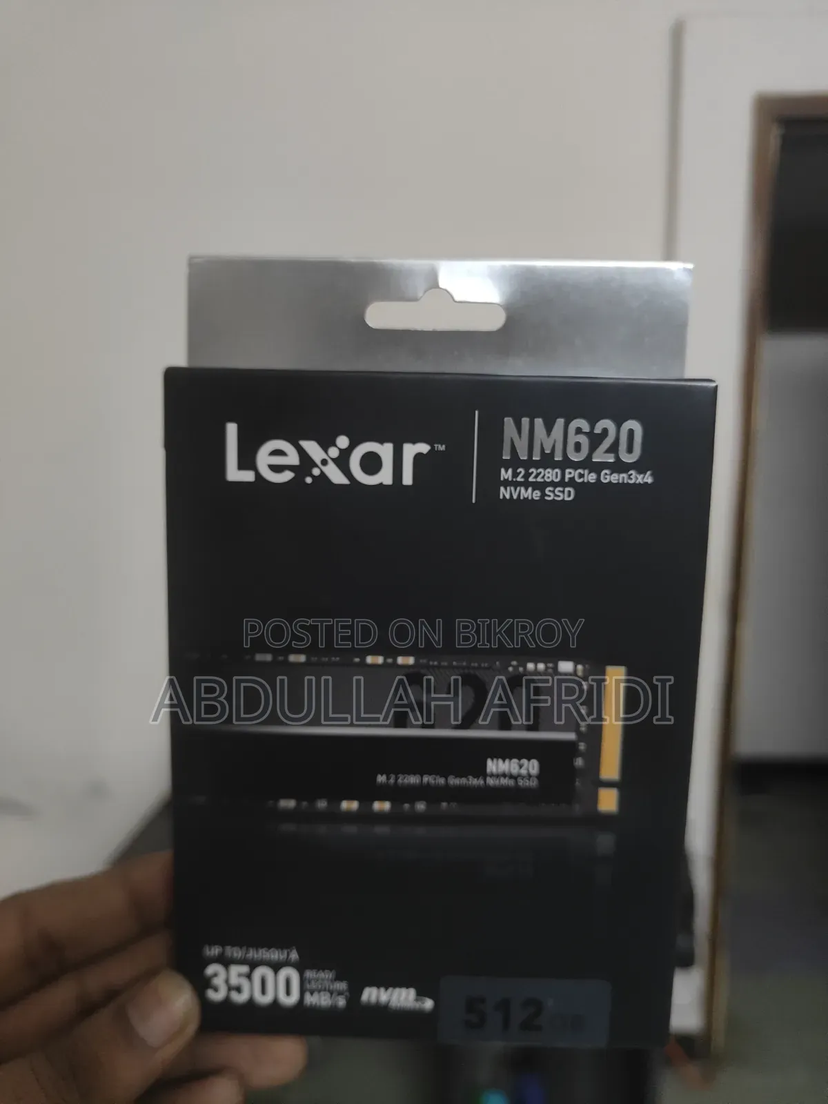 Lexer NM620 512GB Gen3 Nvme SSD