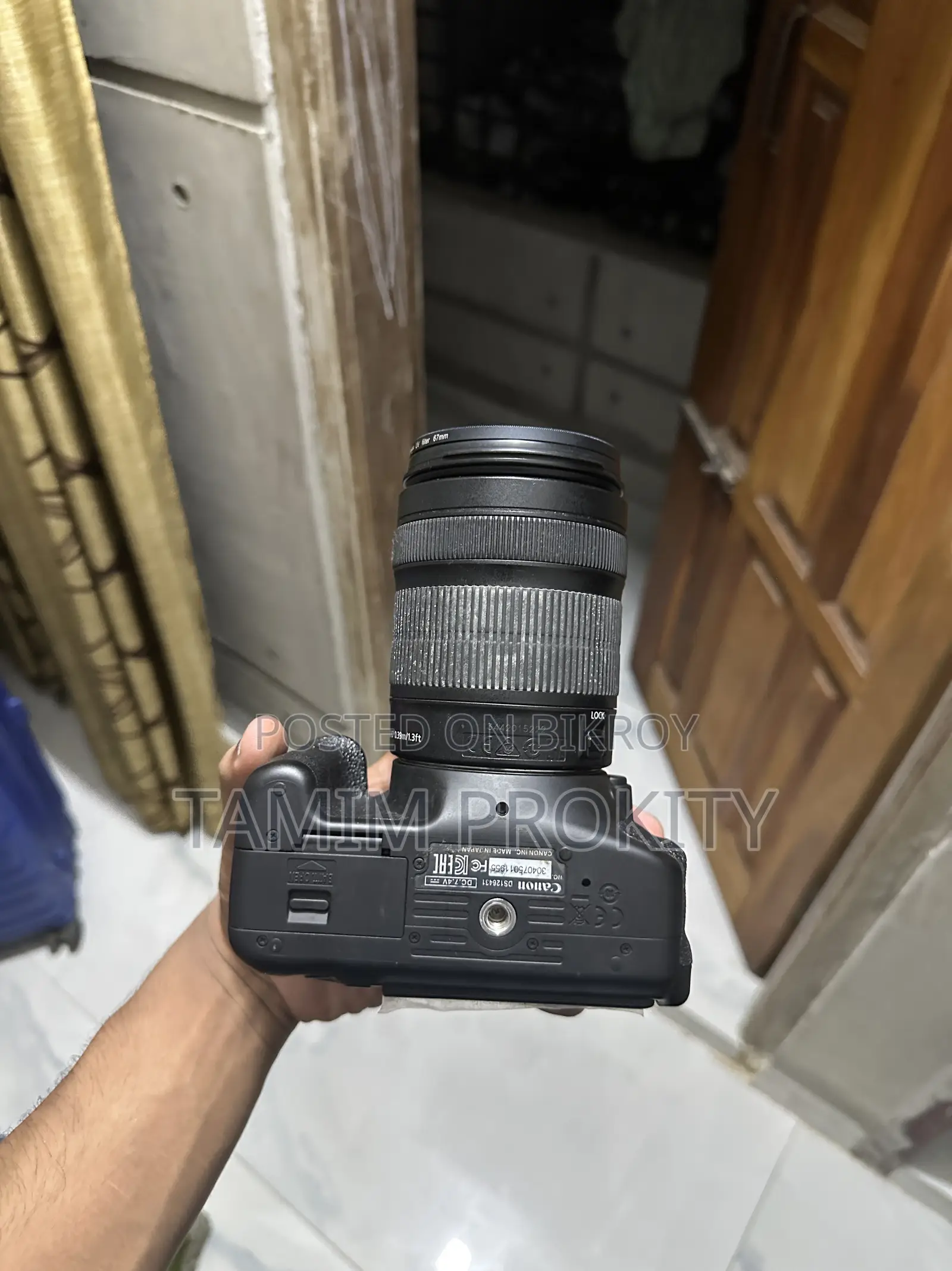 Canon EOS 600D + 18-135mm IS STM Lens + Boya Mic + Backpack