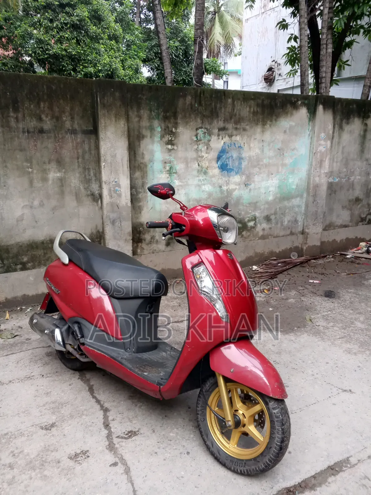 Suzuki Access 125 2019 Red