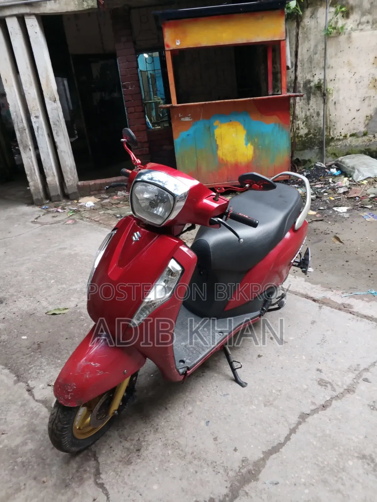 Suzuki Access 125 2019 Red