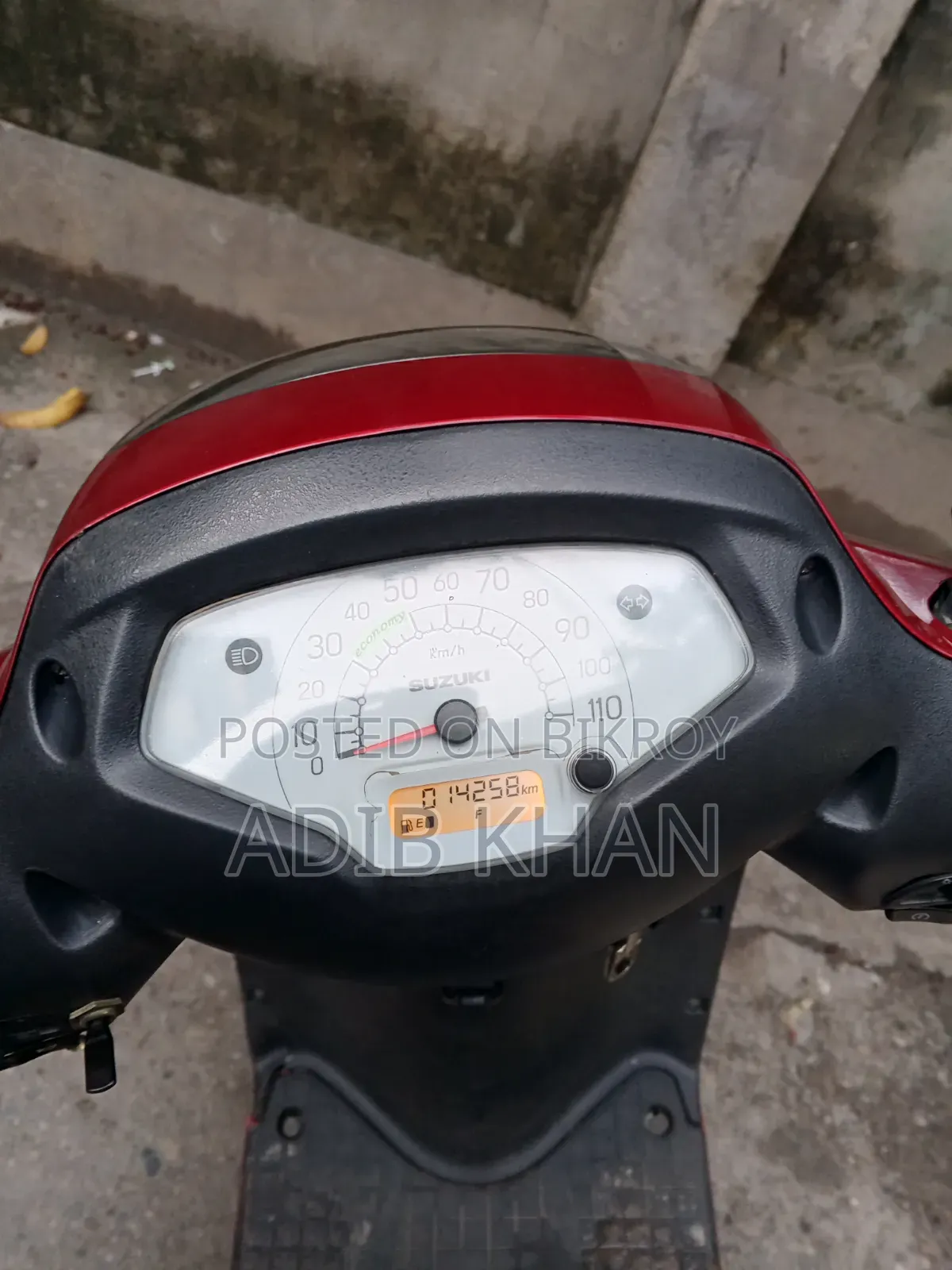 Suzuki Access 125 2019 Red