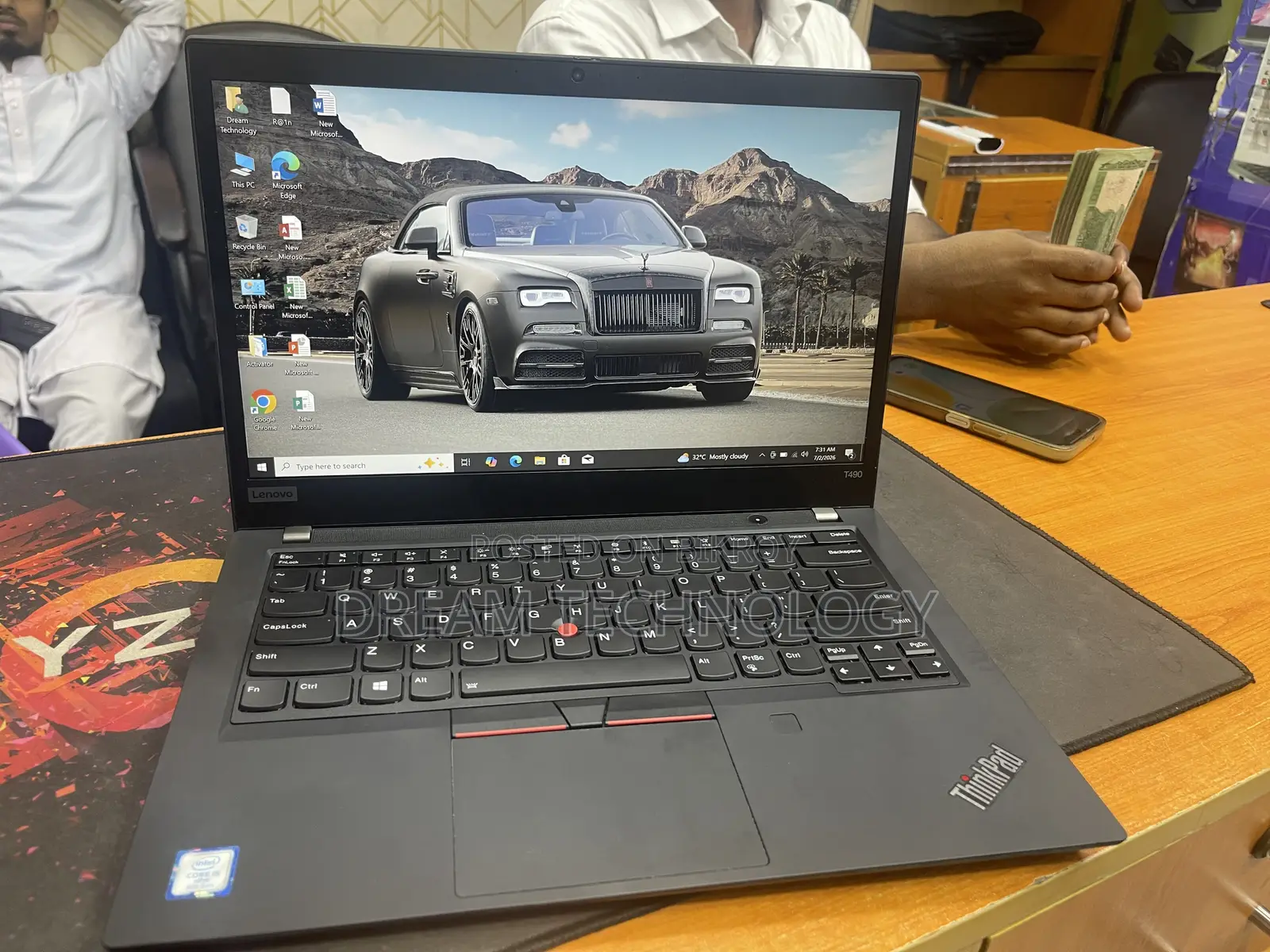 Laptop Lenovo ThinkPad T490s 8GB Intel Core I5 SSD 256GB