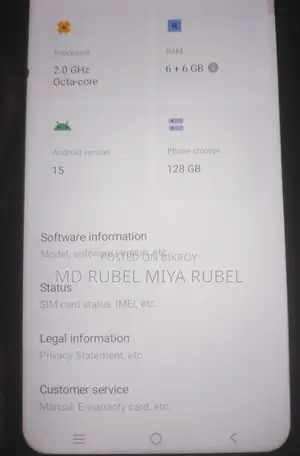Vivo Y18 128 GB Silver