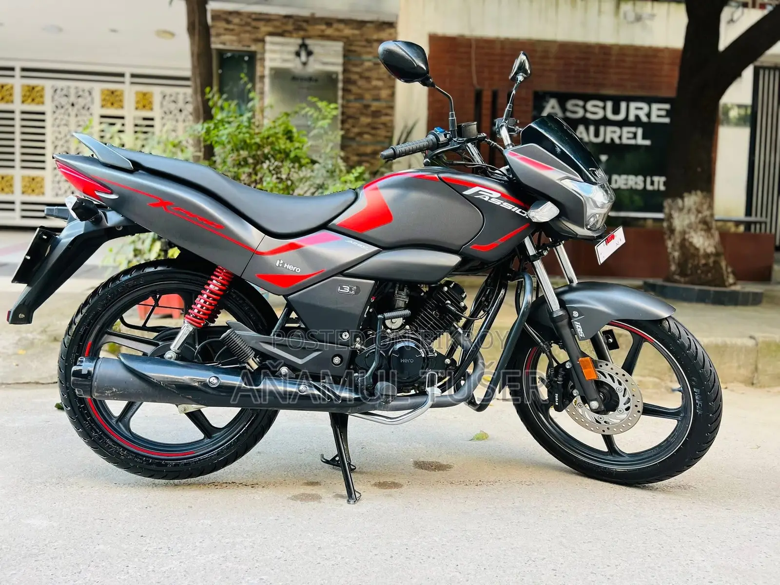 Hero Passion Pro 2025 Red