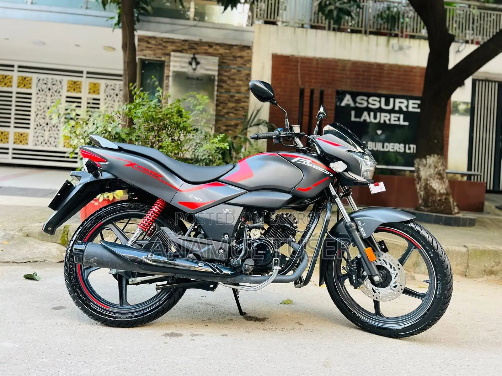 Hero Passion Pro 2025 Red