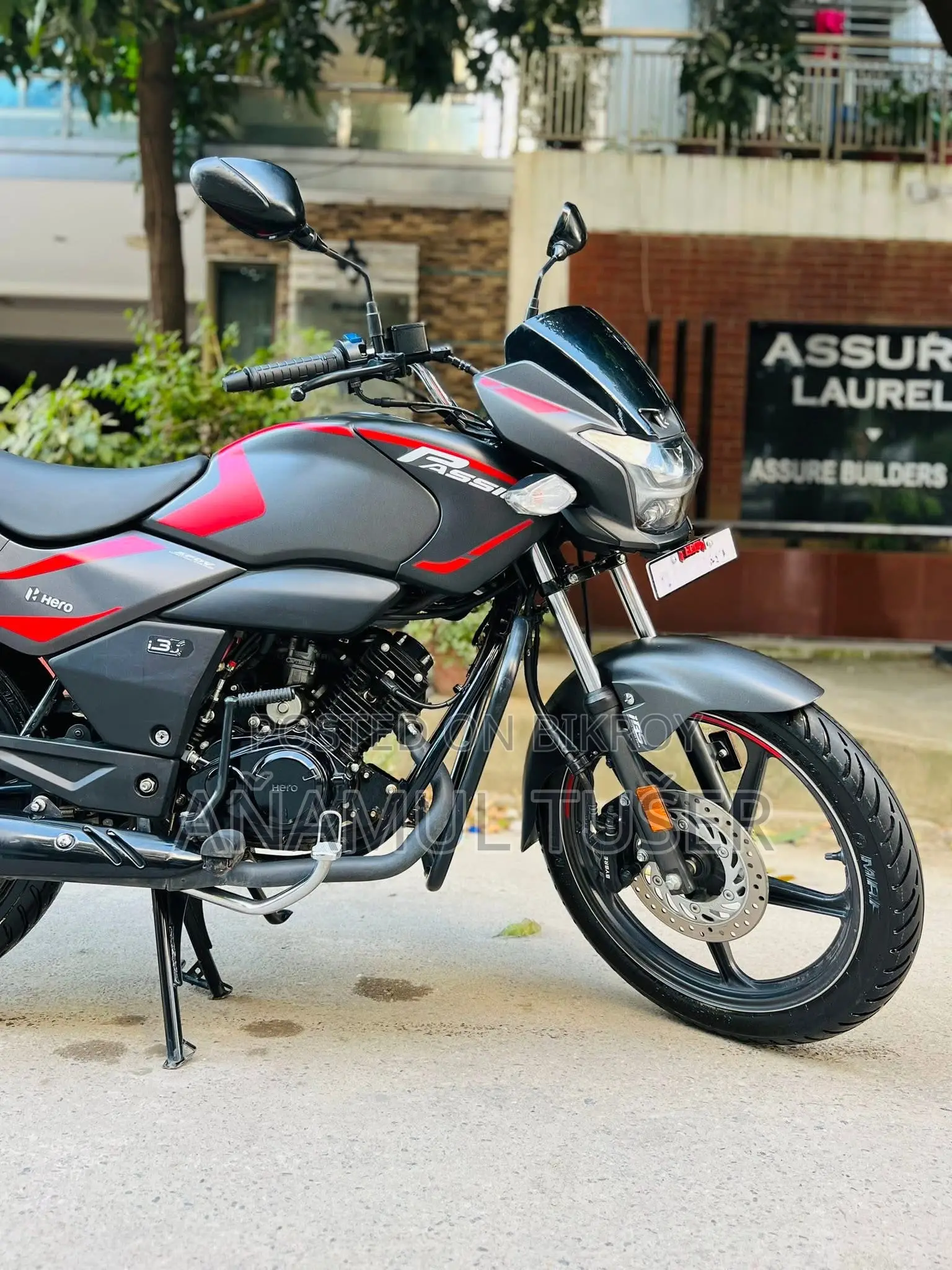 Hero Passion Pro 2025 Red