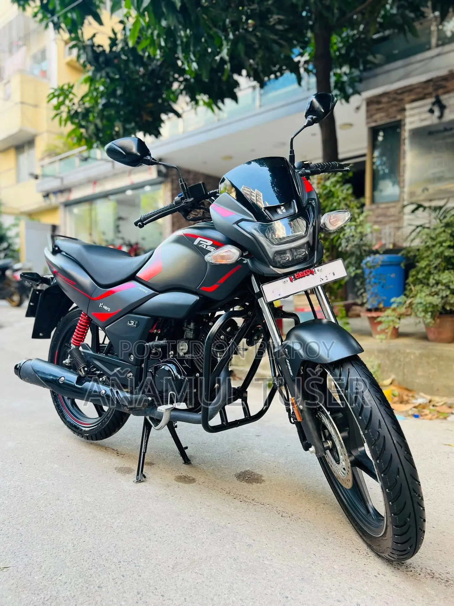 Hero Passion Pro 2025 Red