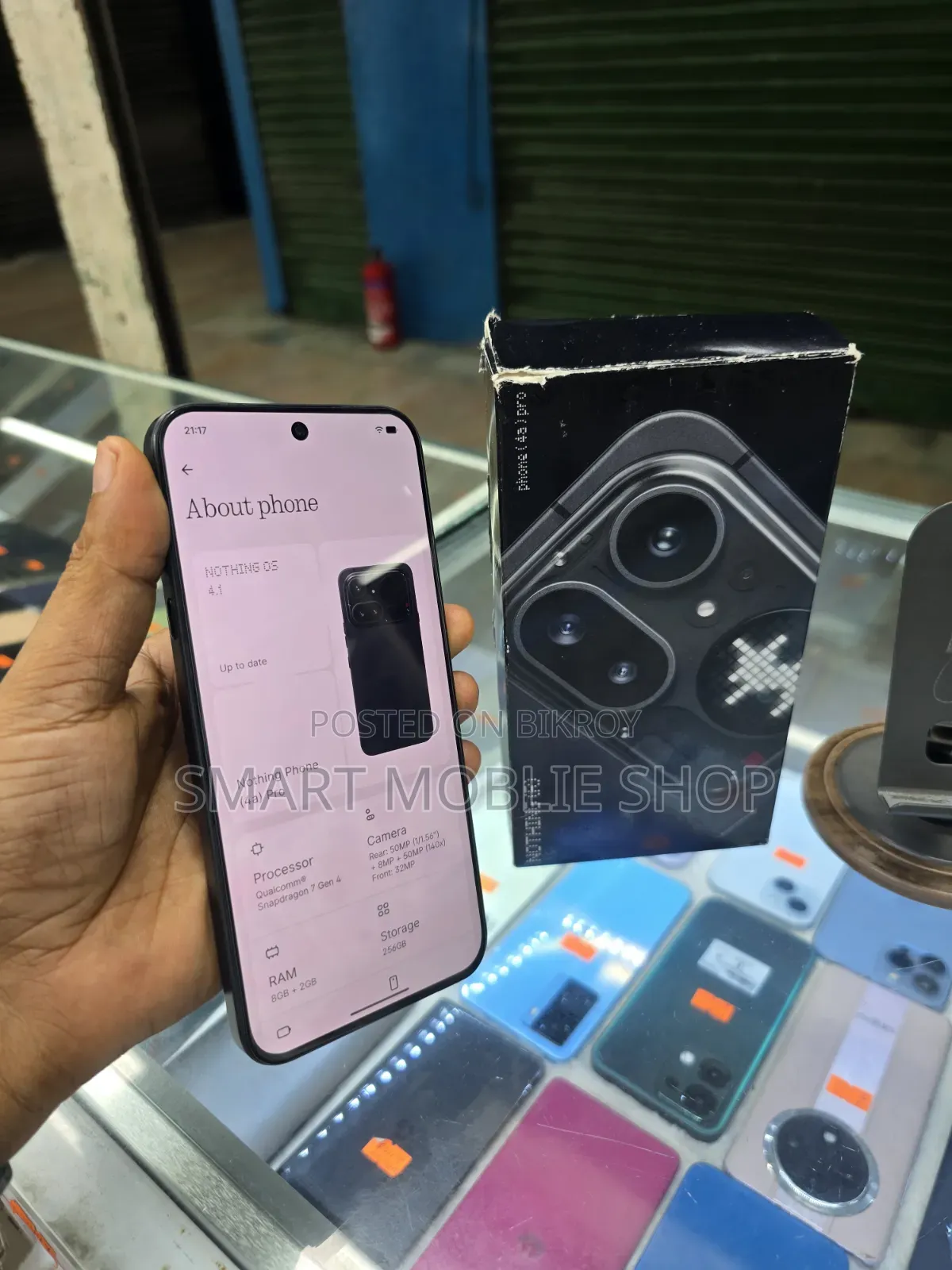 Nothing Phone 4a Pro 256 GB Black