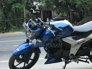 TVS Apache 160 4V 2019 Blue