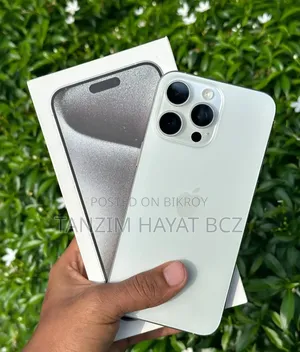 অ্যাপল আইফোন ১৫ প্রো ২৫৬ জিবি সাদা
