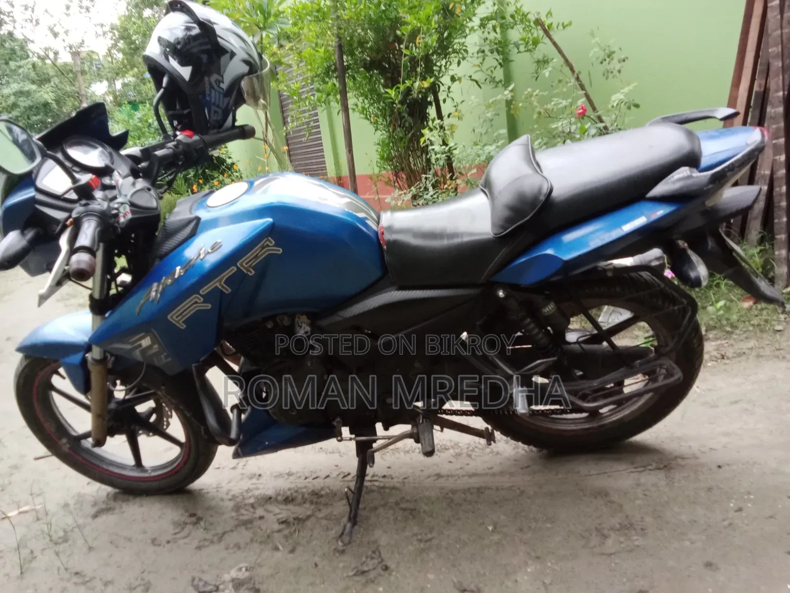 TVS Apache RTR 160 2V 2018 Blue