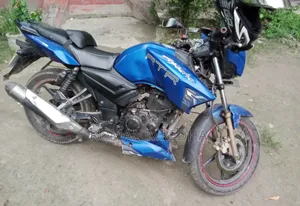 TVS Apache RTR 160 2V 2018 Blue