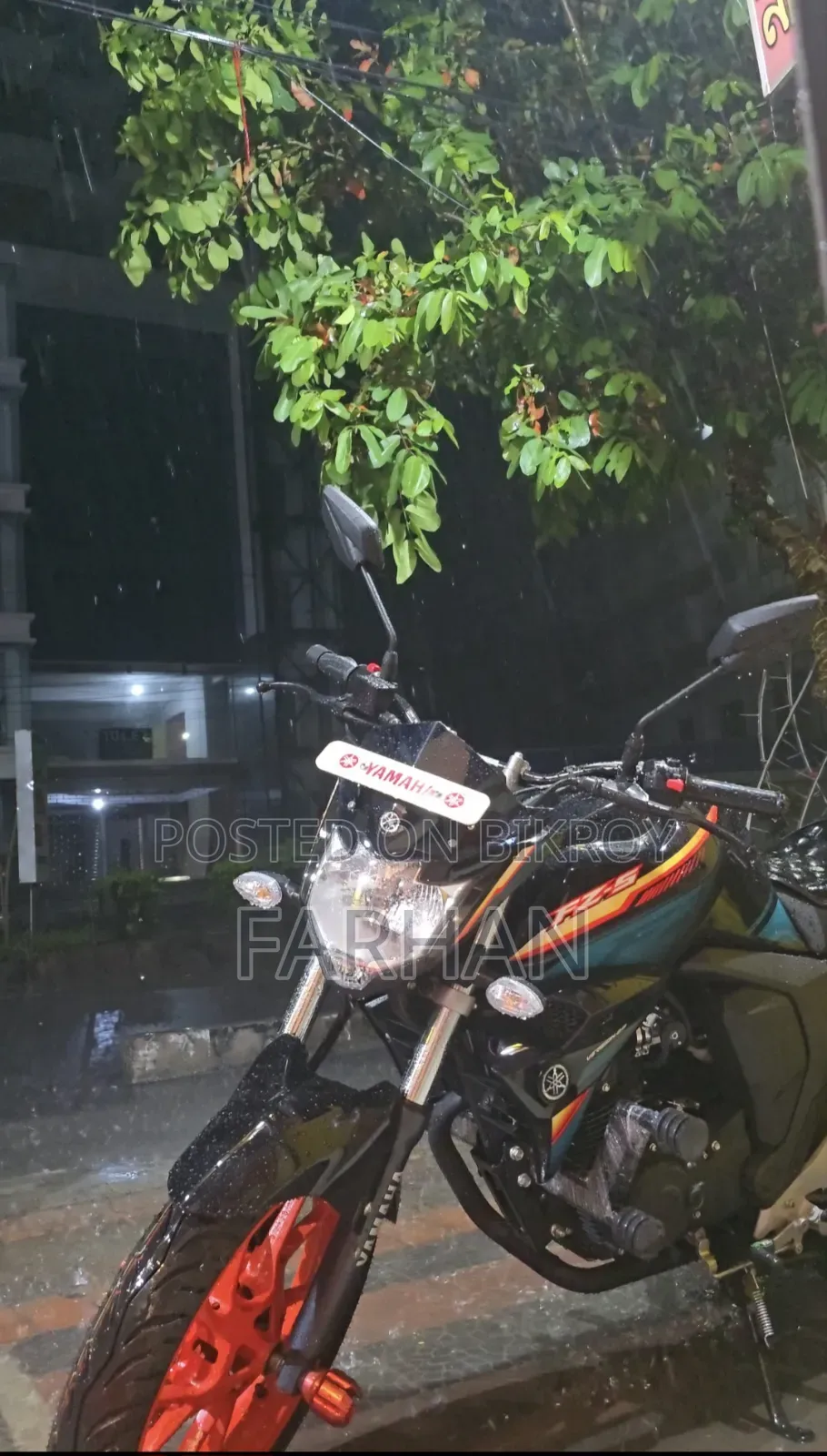 নতুন ইয়ামাহা এফজেড ২০২৬ কালো