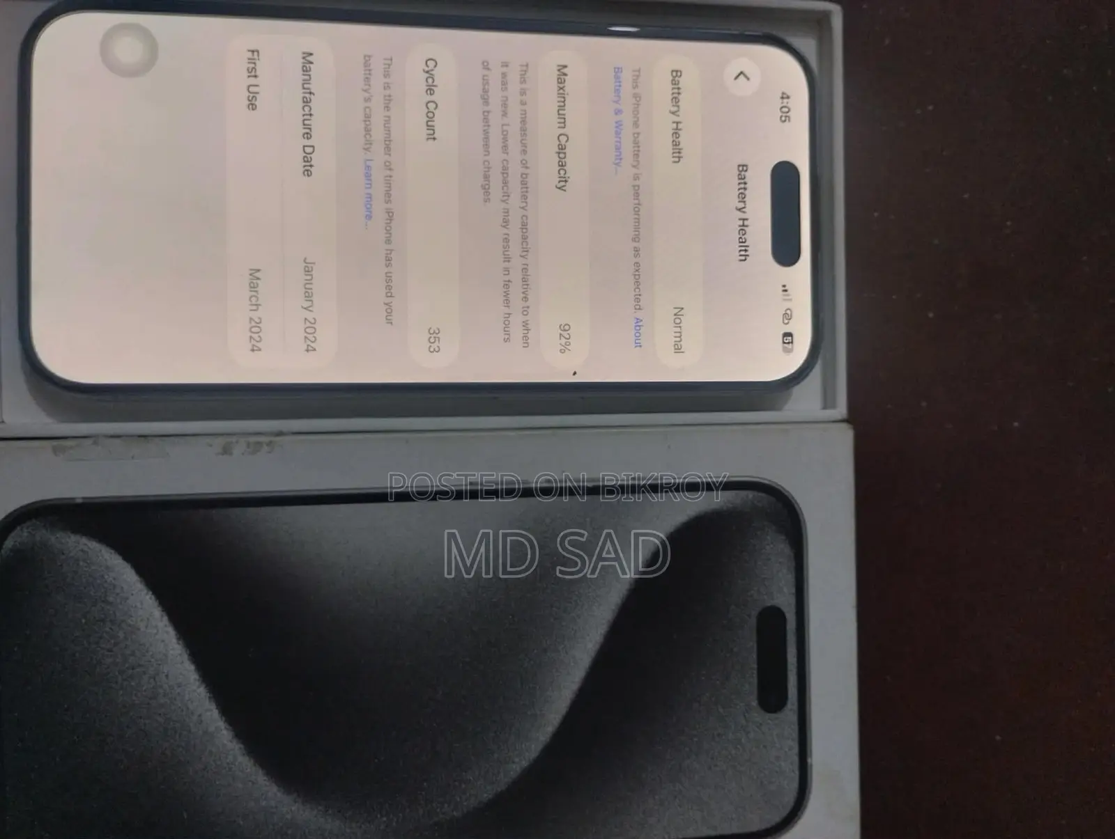 Apple iPhone 15 Pro 128 GB White