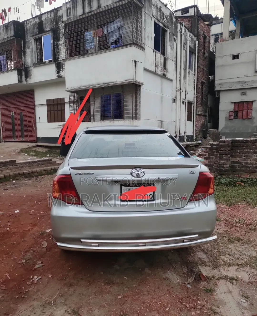 টয়োটা অ্যাক্সিও ২০০৬ সিলভার