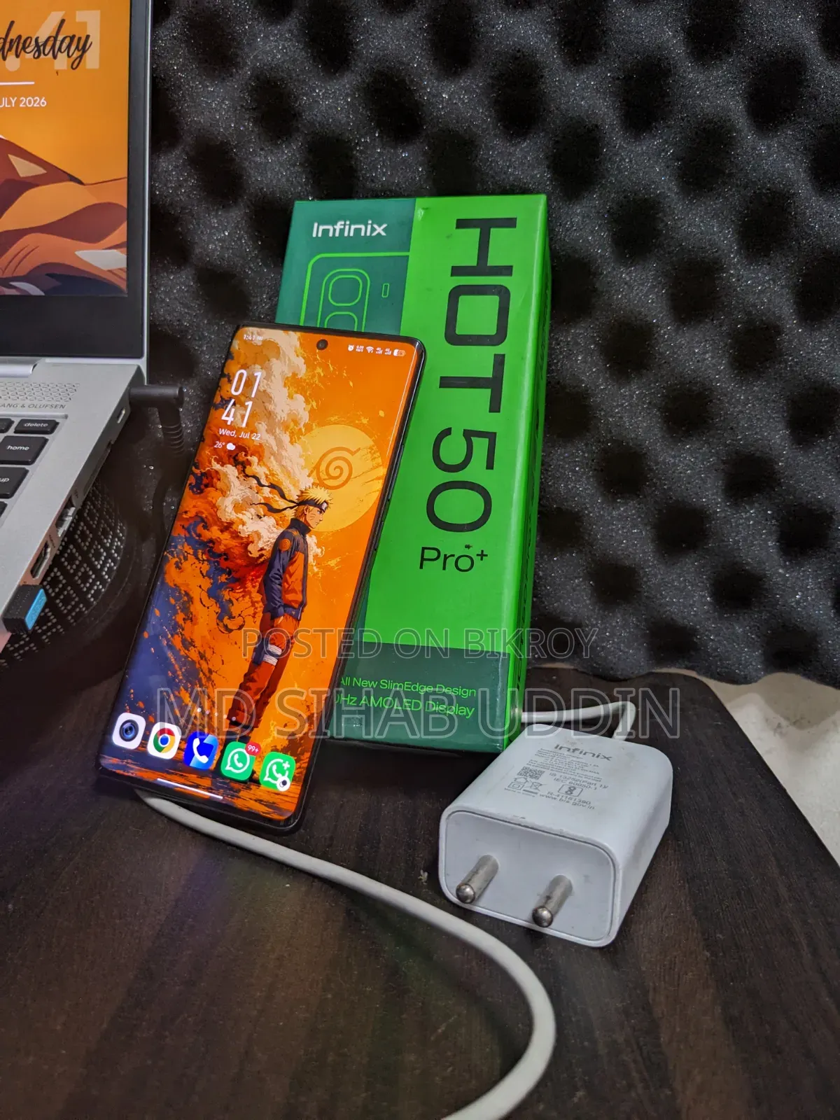 Infinix Hot 50 Pro+ 4G 256 GB Black