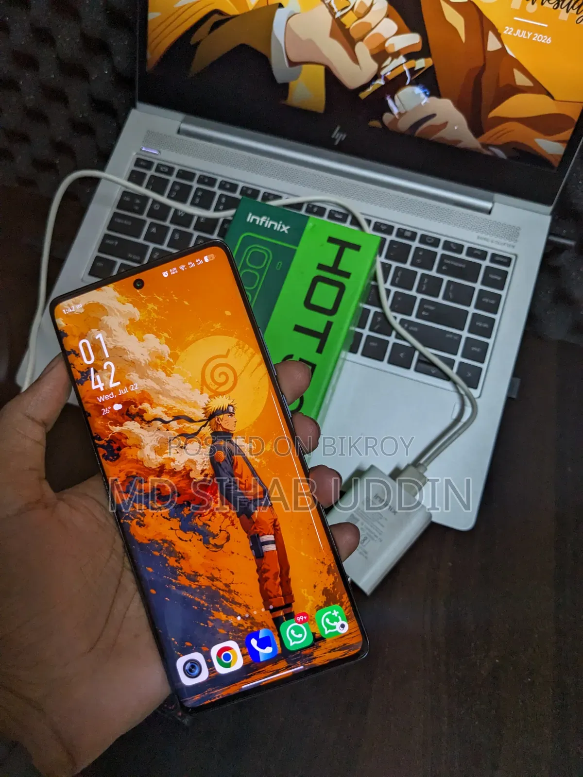 Infinix Hot 50 Pro+ 4G 256 GB Black