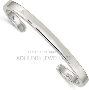 925/21k 100% Pure Silver Mens Bracelet.